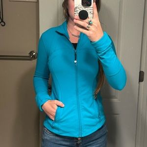 Lululemon teal zip up